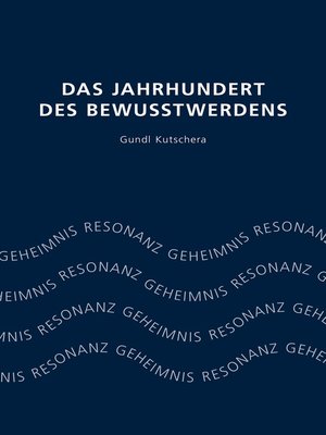 cover image of Das Jahrhundert des Bewusstwerdens